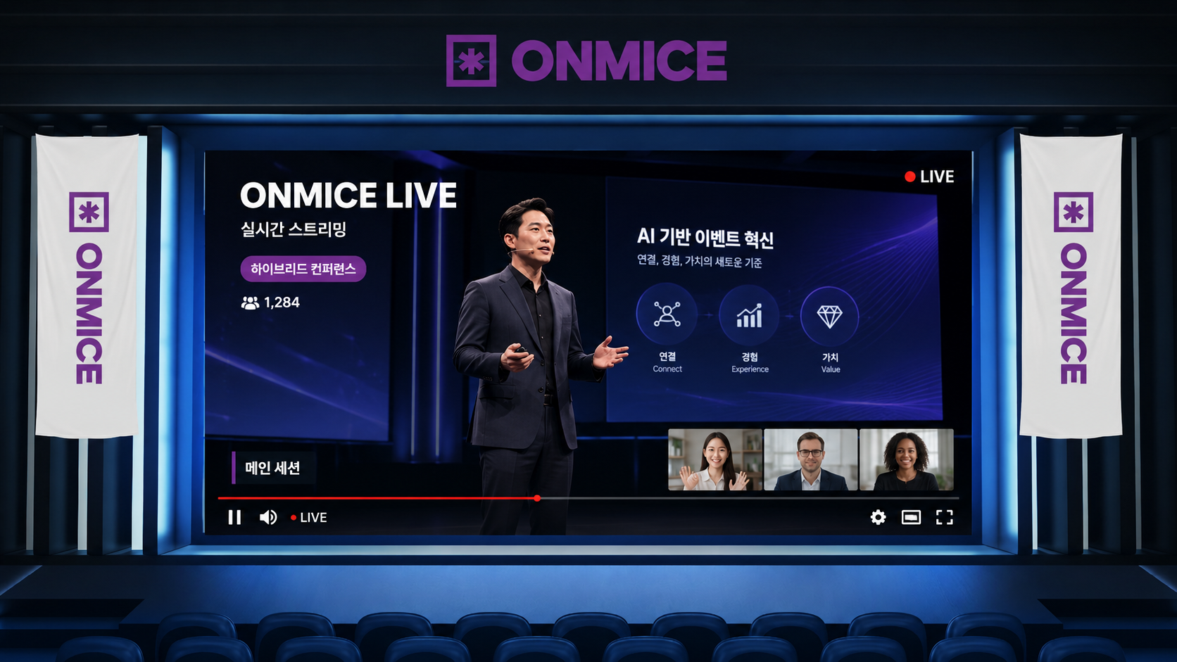 온라인 대규모 트래픽 처리 화면